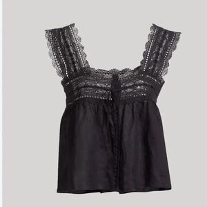 Doen Black Lace Camisole